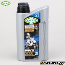 Yacco 2T engine oil MVX Scoot semi-synthetic 1L