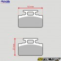 Honda organic front brake pads Lead,  Kymco Yup,  Sym Mio,  Tonik 50 ... RMS