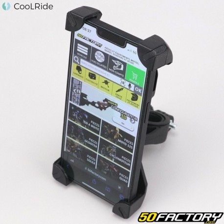 Suporte para Smartphone e GPS ajustável no guidão da bicicleta CoolRide