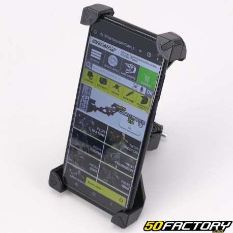 Smartphone y soporte GPS  en manillares de bicicleta VXNUMX