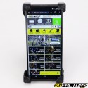 Smartphone and G SupportPS on bicycle handlebars V4