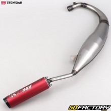 Exhaust pipe Rieju MRT 50 Tecnigas XS  XNUMX red silencer