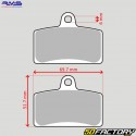 Organic front brake pads Aprilia RS4, Derbi GPR, Peugeot XR7, Magpower RMS