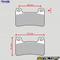 Pastilhas de freio de metal sinterizado Honda CBR 600, 1000, Crosscorredor, VFR 800 RMS