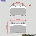 Sintered metal brake pads Yamaha FZR 250, 400, 1000 ... RMS