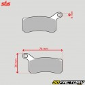 Sintered metal brake pads KTM XC, SX 450 and 505 SBS Off-Road