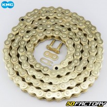 Reinforced 530 chain 112 gold KMC links