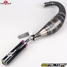 Terminale scarico AM6 Minarelli KRM Pro Ride Silenziatore 100/115cc Neo-cromo, olografico