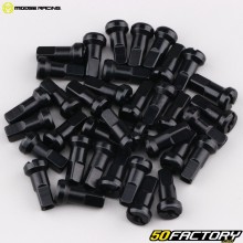 Porcas dos raios da roda ØXNUMX mm Moose Racing  preto anodizado (conjunto de XNUMX)