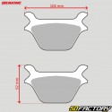 Sintered metal rear brake pads Harley Davidson XLH 883 Sportster, FLH 1340 83 ... Braking