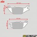 Pastillas de freno Honda CBR , Z Monkey, Varadero  XNUMX SBS Cerámica