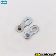 KMC silver 11-speed bicycle chain quick release
