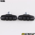 Wag Bike 50mm Symmetrical V-Brake Bicycle Brake Pads (with threads)