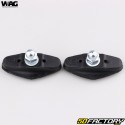 Wag Bike 50mm Symmetrical V-Brake Bicycle Brake Pads (with threads)