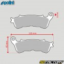 Organic front brake pads Honda SH125, Burgman  125 ... Polini