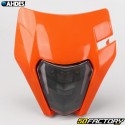 Headlight plate type KTM EXC (XNUMX - XNUMX) Ahdes with orange LEDs VXNUMX