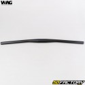 Manillar de bicicleta de aluminio Wag Bike Flat negro Ø31.8 mm