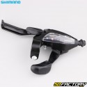 Shifters with Shimano ST-EF500 3x7 speed bicycle brake levers