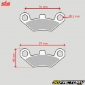 Pastillas de freno de metal sinterizado CFMoto Cforce  XNUMX, Goes  Máximo XNUMX... SBS