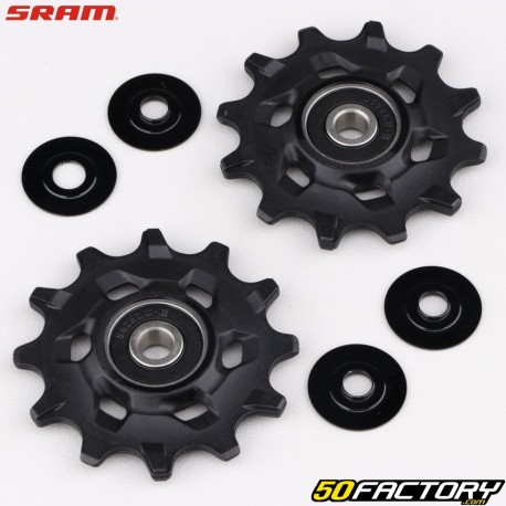 Pulegge per deragliatore posteriore bicicletta Sram “MTB”. Force 1, rivale 1... (12 denti)