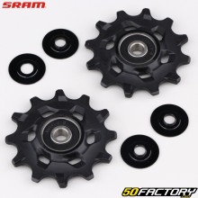 Galets de dérailleur arrière vélo "VTT" Sram Force 1, Rival 1... (12 dents)