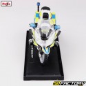 Motocicleta en miniatura 1/18 BMW R 1200 RT Maisto de la policía del Reino Unido