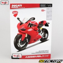 Miniaturmotorrad 1/12 Ducati 1199 Panigale Maisto (Modellbausatz)