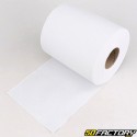 Bobina de papel limpiaparabrisas de taller XNUMX cm x XNUMX m blanco reciclado
