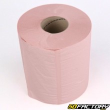 Bobina di carta per pulire l&#39;officina 19.5 cm x 108 m rosa