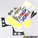 Decoration  kit Peugeot 103 RCX phase 2 black and yellow