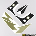 Decoration  kit Peugeot 103 RCX phase 2 black and yellow