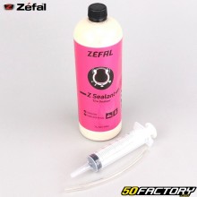 Líquido preventivo de pinchazos de bicicleta con jeringa Zéfal Z-Sealant 1L