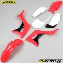 Kit de plástico Honda CRF XNUMX F (desde XNUMX) Acerbis  vermelho e branco