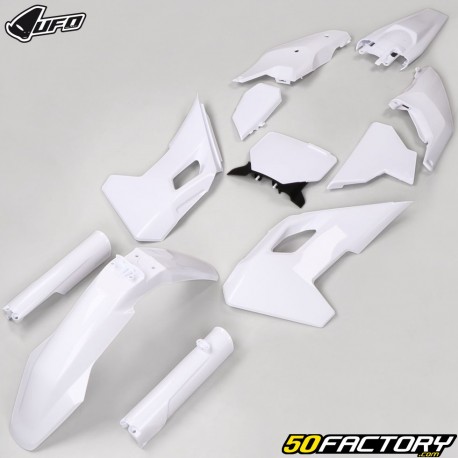 Kit plastiques complet Husqvarna FC 250, 350, 450, TC 125... (2023 - 2024) UFO blanc