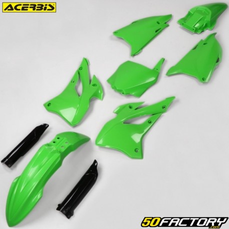 Kit de plásticos Kawasaki KX 85, 112 (desde 2022) Acerbis verde e preto