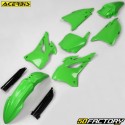 Kit de plásticos Kawasaki KX XNUMX, XNUMX (desde XNUMX) Acerbis  verde e preto