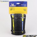 Pneu de bicicleta 29x2.25 (57-622) Michelin Jet XC2 Racing Linha TLR com hastes flexíveis