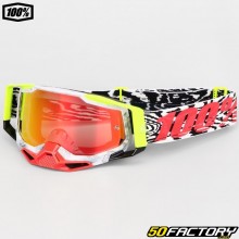 Gafas XNUMX% Racecraft XNUMX Engal pantalla iridio rojo