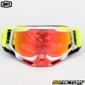 Gafas XNUMX% Racecraft  XNUMX Pantalla Engal rojo iridio