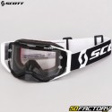 Crossbrille Scott Prospect Sand Dust LS Premium schwarz-weiß mit klarem Visier