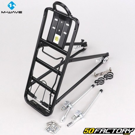 Rear bicycle luggage rack 24&quot; to 28&quot; M-Wave Screw-On