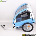 Reboque de bicicleta infantil Puviter azul