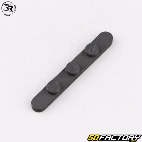 Key with 3 pins for shaft 8x7x60 mm, Ø7.5 mm, height 4 mm, center distance 15 mm Righetti Ridolfi karting