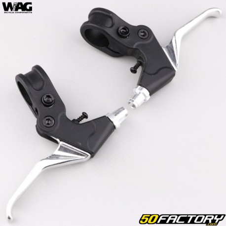 Wag Bike Junior black and gray front and rear brake handles