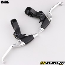 Wag Bike MTB bike brake handles black and gray