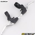 Black and gray Durca bicycle brake handles