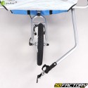 Remorque de vélo pour enfants convertible jogger Puviter bleue