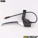 E-Bike Wag Bike black and gray brake handles