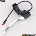 E-Bike Wag Bike black and gray brake handles