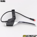 E-Bike Wag Bike black and gray brake handles